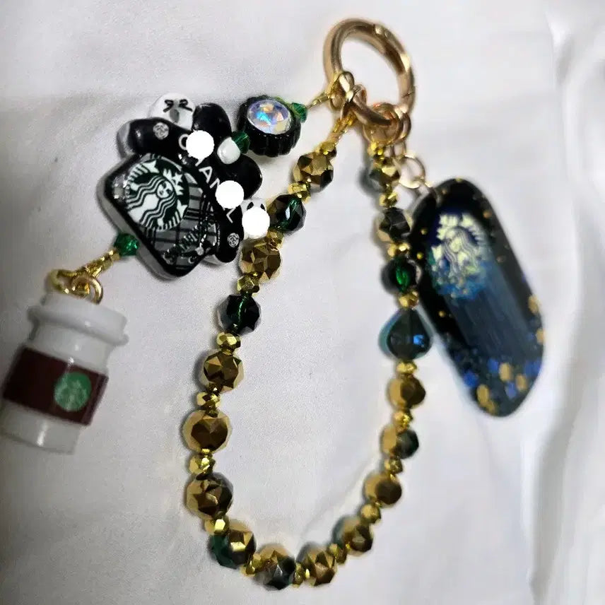 [BUNJANG] Handmade Starbucks Keychain / 핸드메이드키링 스벅
