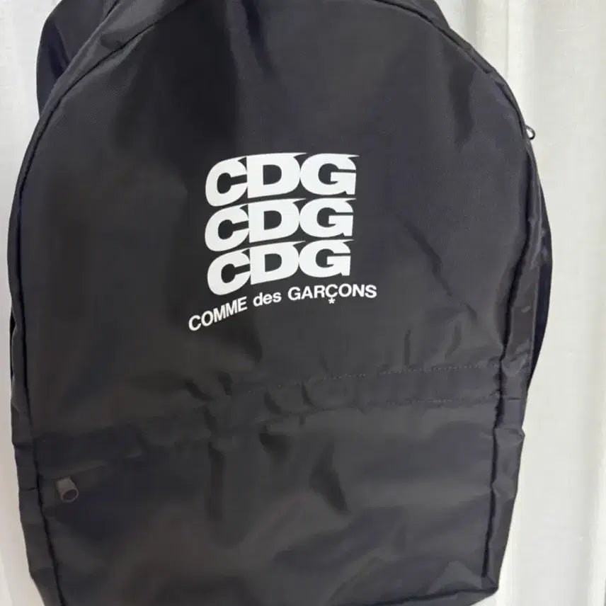 [BUNJANG] Comme des Garçons CDG Black Backpack / 꼼데가르송 CDG 블랙 백팩
