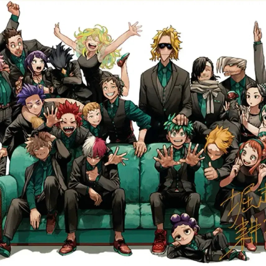 [BUNJANG] My Hero Academia Weekly Shonen Jump Subscriber Exclusive B2 Poster / 나히아 주간 소년 점프 정기 구독자 한정 포스터 B2