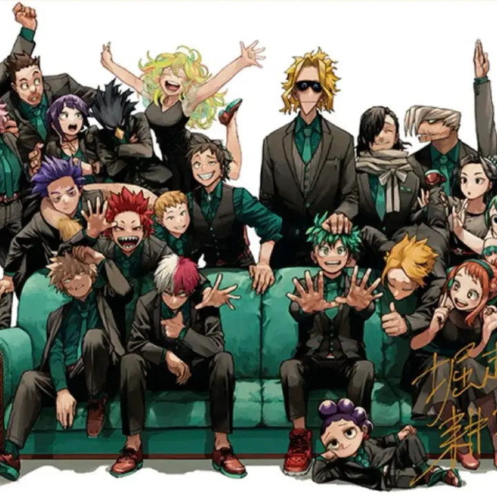 [BUNJANG] My Hero Academia Weekly Shonen Jump Subscriber Exclusive B2 Poster / 나히아 주간 소년 점프 정기 구독자 한정 포스터 B2