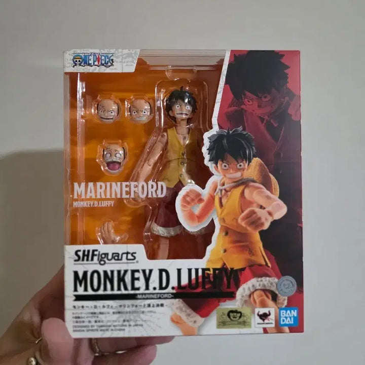 [BUNJANG] Bandai SHF One Piece Monkey D. Luffy Marineford Version Figure / 반다이 SHF 원피스 몽키D루피 마린포드 버전