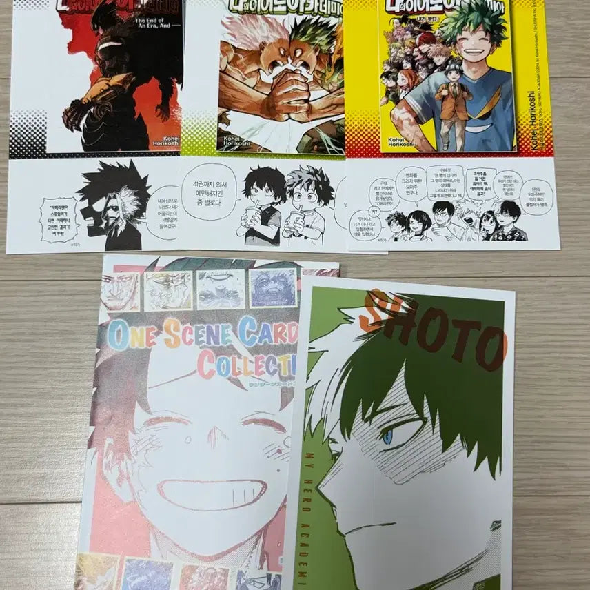 [BUNJANG] My Hero Academia Hiroaka Postcard Bundle Set / 나의히어로아카데미아 히로아카 엽서 일괄
