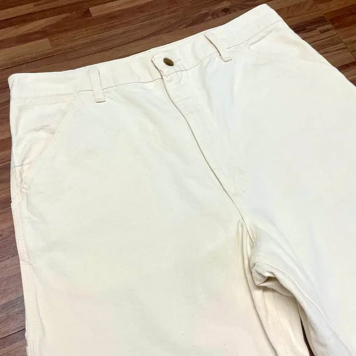 [BUNJANG] 90s Carhartt Ecru Cream Single Knee Carpenter Work Pants 34 / 90s 미제 칼하트 에크루 크림 오프 화이트 싱글니 카펜터 워크팬츠 34