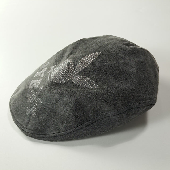 [BUNJANG] Playboy 00s Japan Edition Metal Pattern Big Logo Hunting Cap / CK480 플레이보이 00s 일본판 메탈패턴 빅로고 헌팅캡 모자