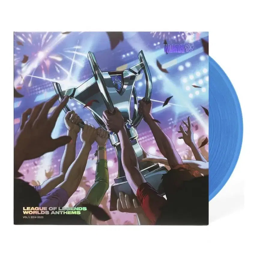 [BUNJANG] League of Legends Worlds Anthem LP Blue Edition / 리그오브레전드 월즈 lp 블루반 롤 worlds