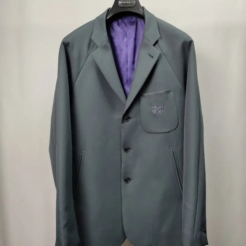 [BUNJANG] Needles x STUDIOUS Raglan Blazer Dark Grey M / 새상품) 니들스 x 스튜디오스 블레이저 다크그레이 m