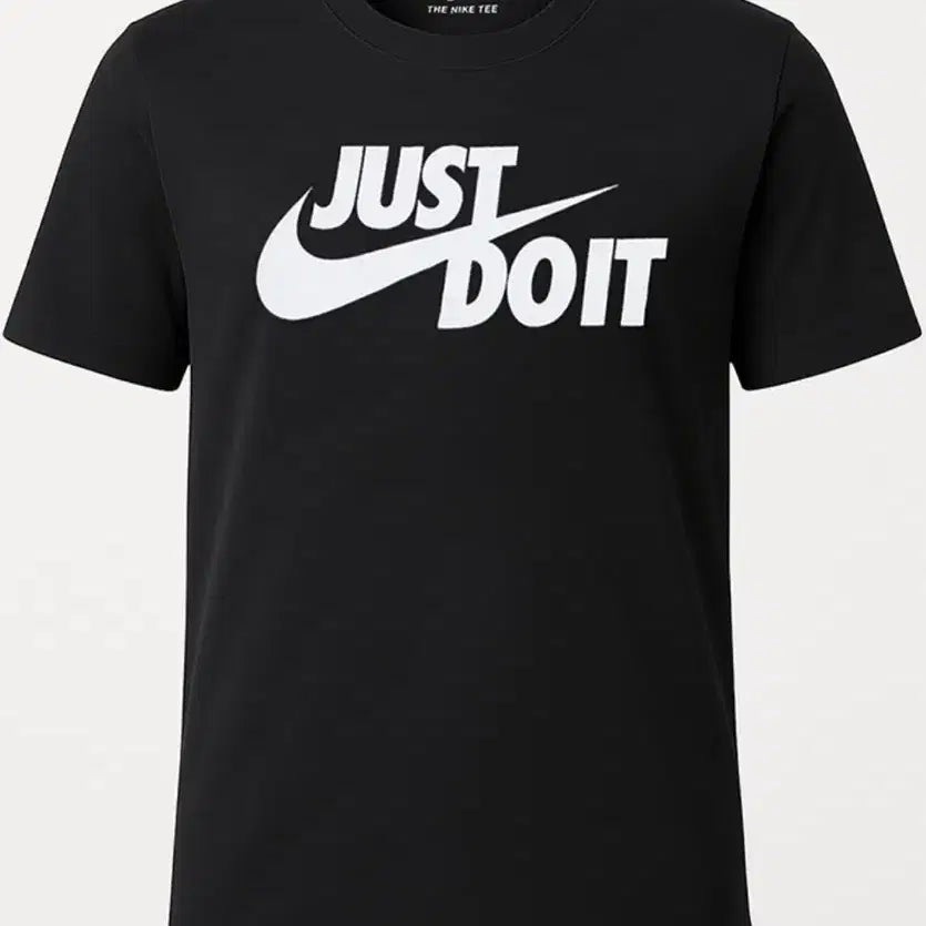 [BUNJANG] Nike NSW Just Do It T-Shirt Black/White / 나이키 NSW 저스트 두 잇 반팔 블랙/화이트