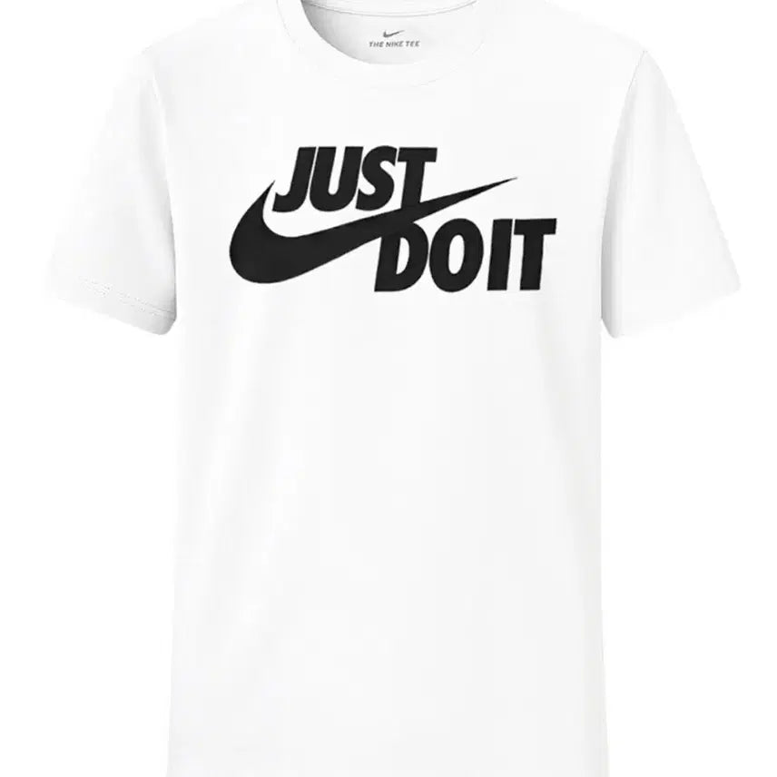 [BUNJANG] Nike NSW Just Do It T-Shirt Black/White / 나이키 NSW 저스트 두 잇 반팔 블랙/화이트
