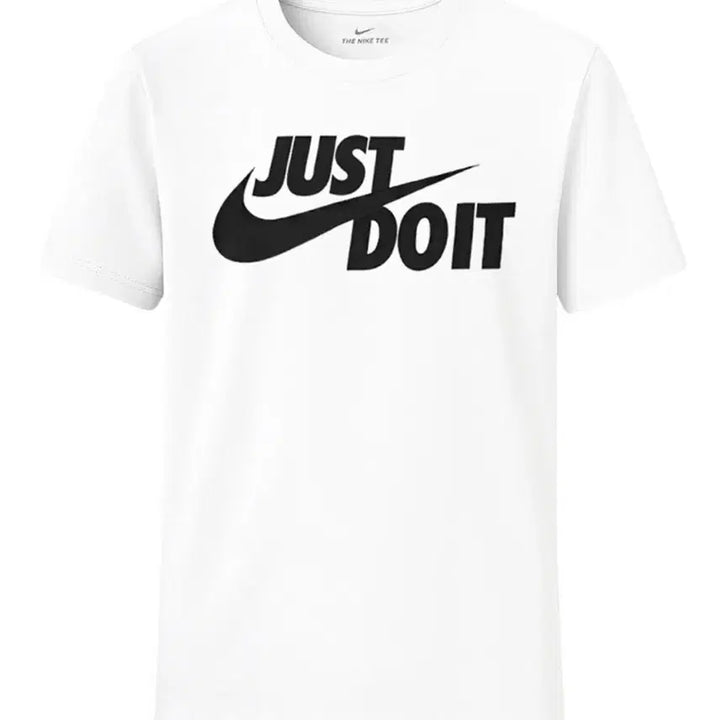 [BUNJANG] Nike NSW Just Do It T-Shirt Black/White / 나이키 NSW 저스트 두 잇 반팔 블랙/화이트