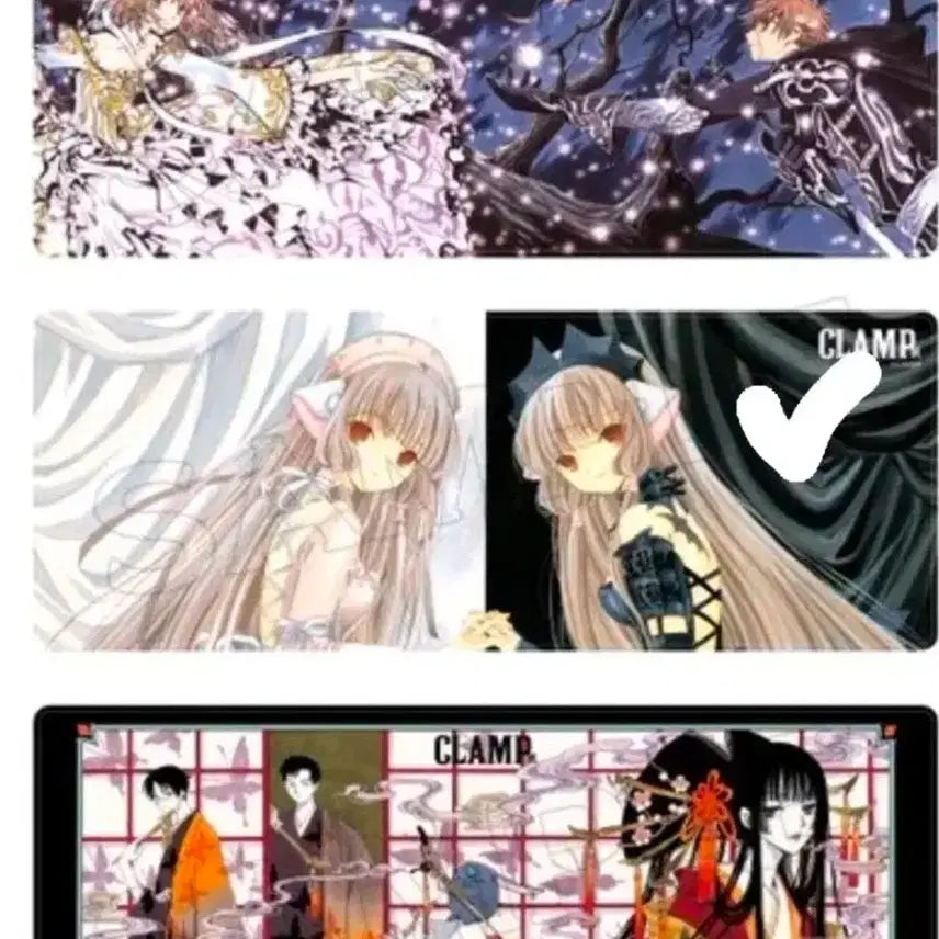 [BUNJANG] CLAMP Chobits Chi Limited Edition Desk Mat / 클램프전 쵸비츠 치이 장패드