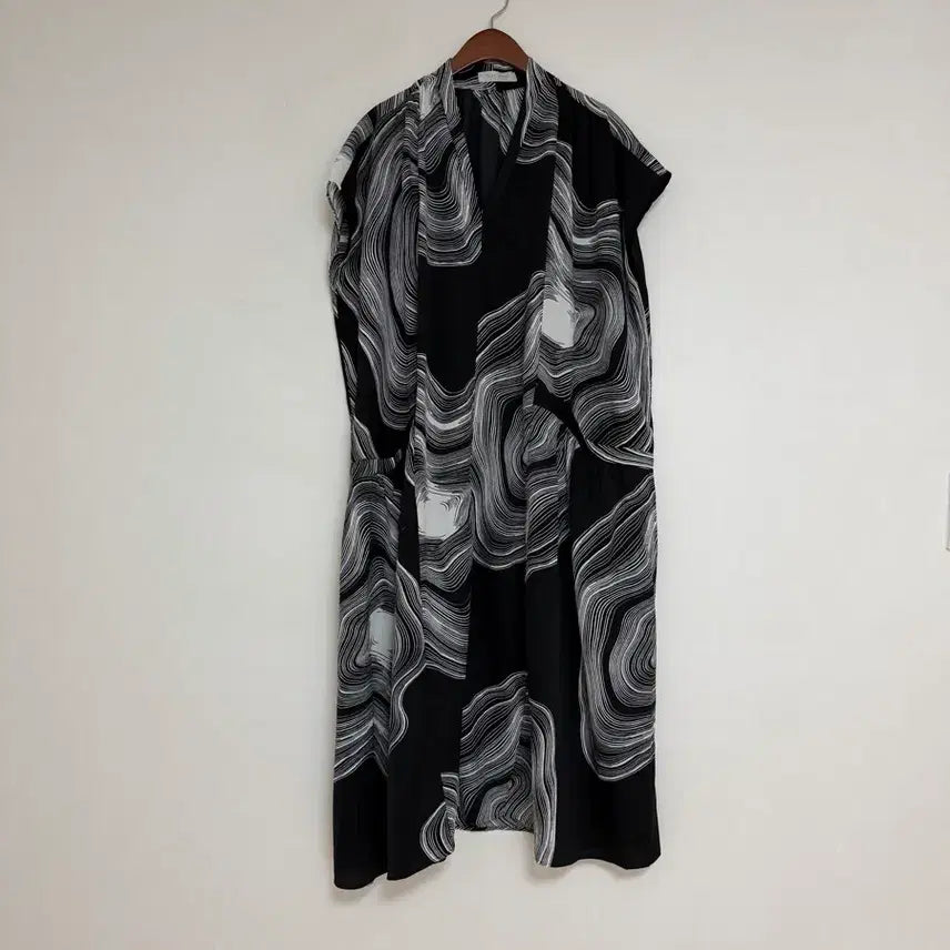 [BUNJANG] MAX CARTIZIO Marbling Pattern Long Dress / MAX CARTIZIO마블링패턴원피스