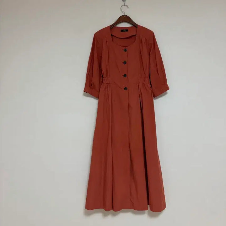 [BUNJANG] Balloon 7/10 Sleeve Long Dress / 벌룬7부팔 롱원피스