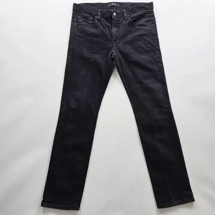 [BUNJANG] PLAC Jeans Berlin Black Slim Fit Spandex Denim Pants Size 33 / 플랙진 청바지 흑청 슬림 스판 데님팬츠 사이즈33 R5360