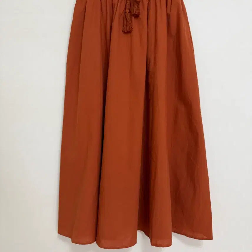 [BUNJANG] Cotton Sleeveless Long Dress / 반나시 코튼면 원피스