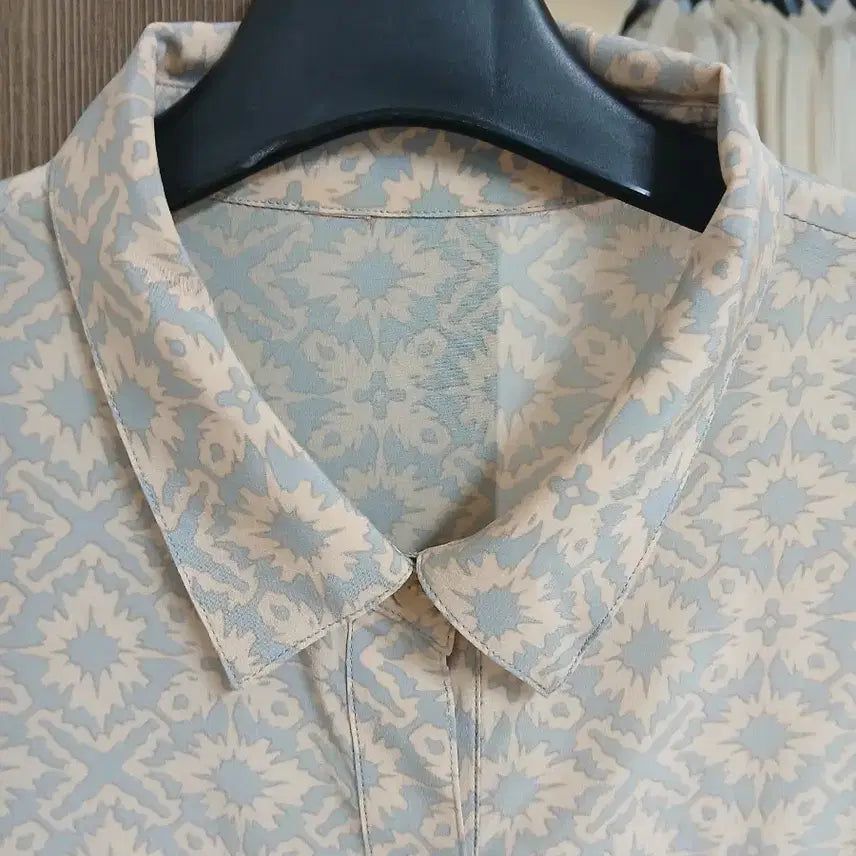 [BUNJANG] Silk Spandex Blouse / 실크 스판 블라우스 가슴단면 54정도