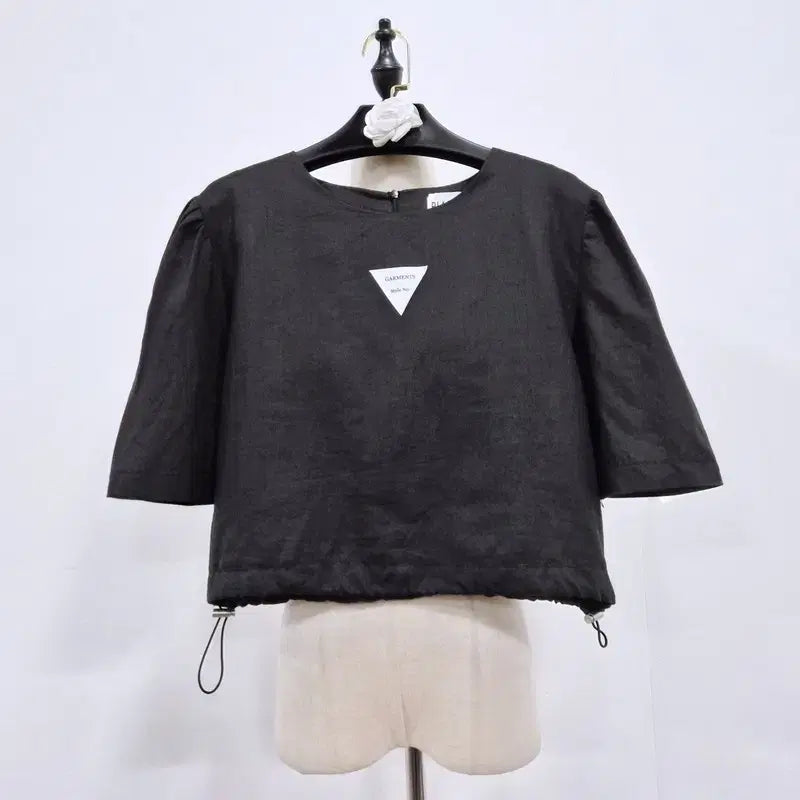 [BUNJANG] Black Friday Seoul 100% Linen Puff Blouse / 블랙프라이데이 서울 린넨100 퍼프 블라우스