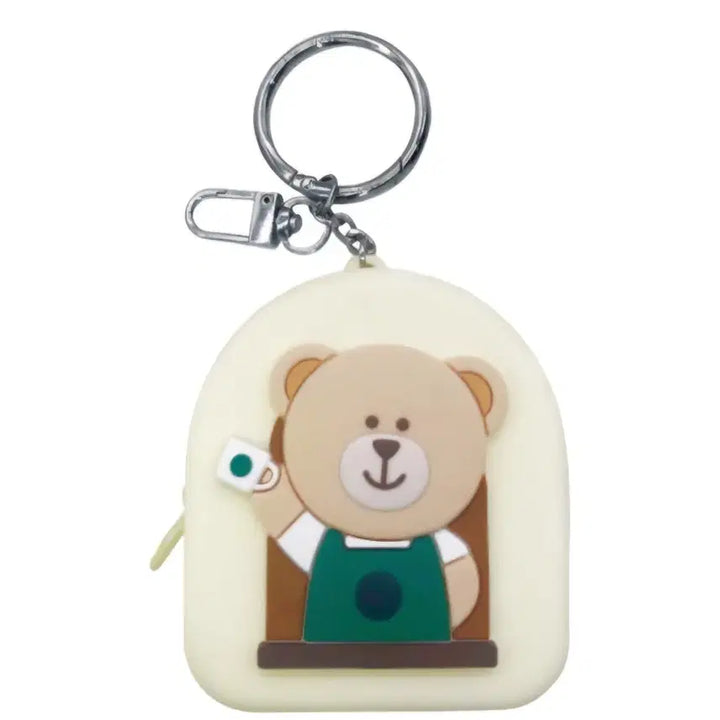 [BUNJANG] Starbucks Bearista Keyring Wallet / 스타벅스 베어리스타 키링 지갑