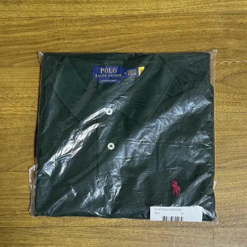 [BUNJANG] Polo Ralph Lauren Custom Slim Fit Mesh Polo Shirt / 폴로 커스텀슬림핏 메시 폴로셔츠 그린 버건디포니 M