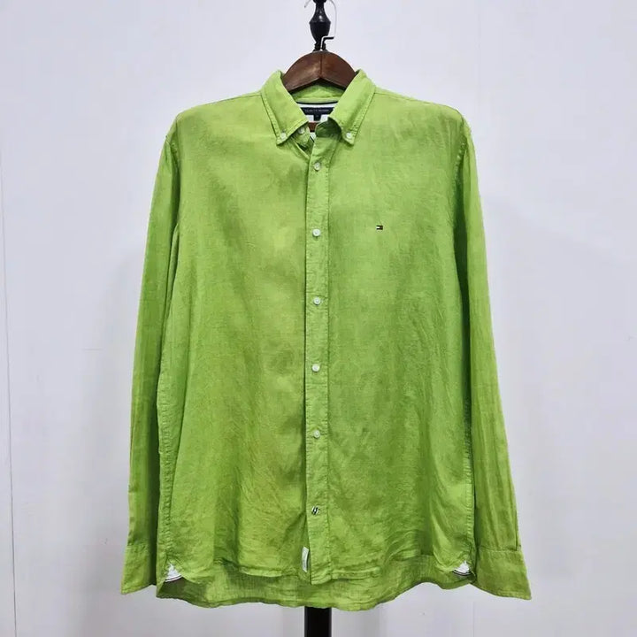 [BUNJANG] Tommy Hilfiger 23SS 100% Linen Shirt / 타미힐피거 23ss 린넨100 셔츠