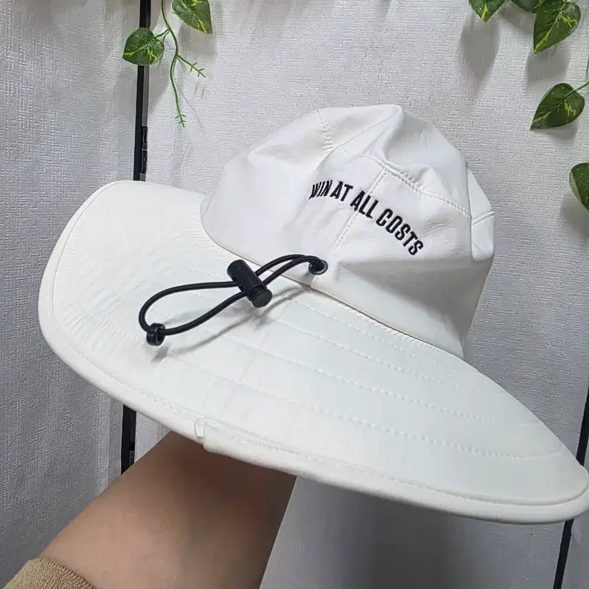 [BUNJANG] Wacko Maria Wide Brim Bucket Hat - White / 왁벙거지햇