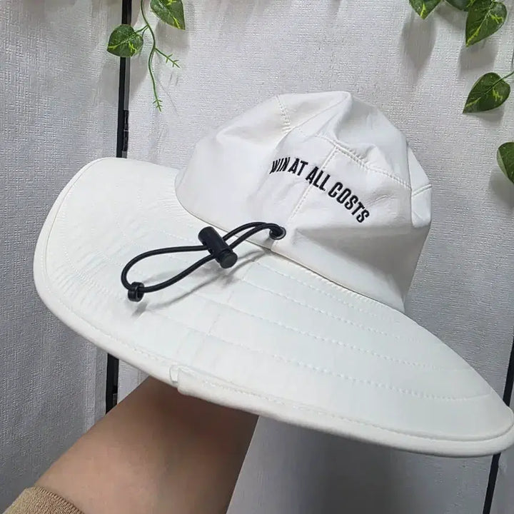 [BUNJANG] Wacko Maria Wide Brim Bucket Hat - White / 왁벙거지햇