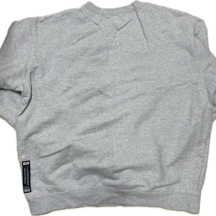 [BUNJANG] LMC Light Grey Logo Sweatshirt XL / LMC 라이트 그레이 로고 맨투맨 XL
