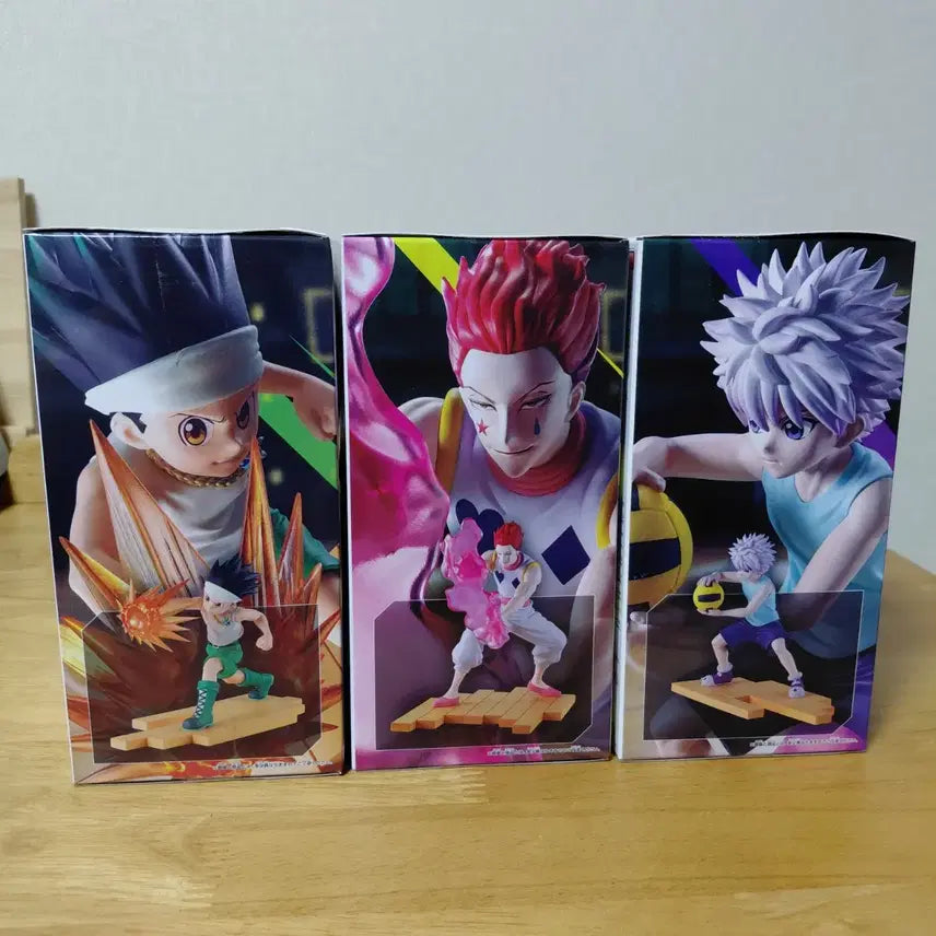 [BUNJANG] Hunter x Hunter Banpresto Figure Gon/Killua/Hisoka G.I. Arc Set / 헌터x헌터 반프레스토 피규어 곤/키르아/히소카 G.I.편 3종