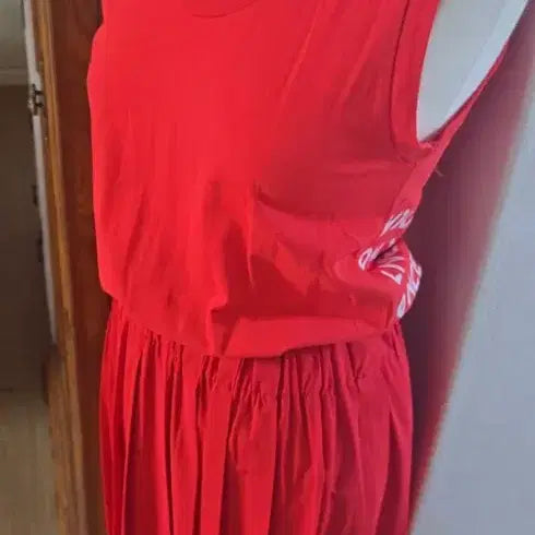 [BUNJANG] YOLO Long Dress Red One Size / 미사용 새상품/yolo/롱 원피스/프리
