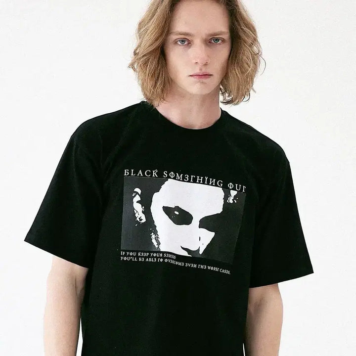 [BUNJANG] MASSNOUN Seductive Short Sleeve T-Shirt S / 매스노운 세덕티브 반팔 티셔츠 S