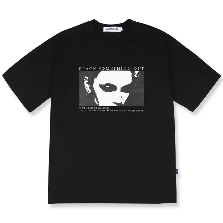 [BUNJANG] MASSNOUN Seductive Short Sleeve T-Shirt S / 매스노운 세덕티브 반팔 티셔츠 S