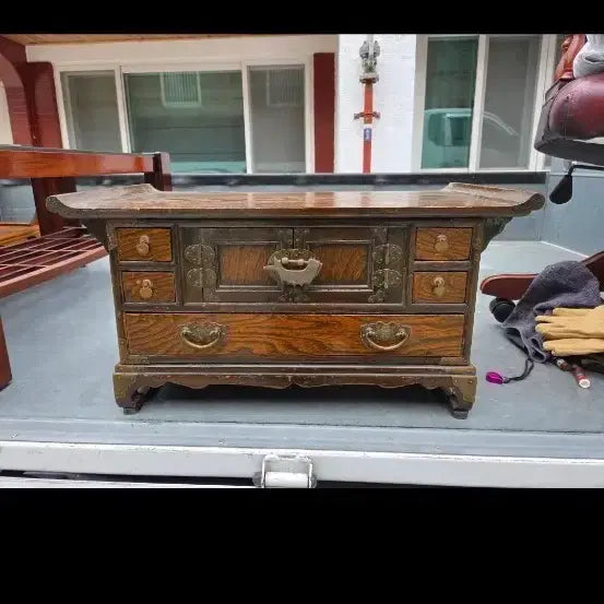 [BUNJANG] Vintage Korean Antique Furniture / 67   34   32 센치 옛날고전가구