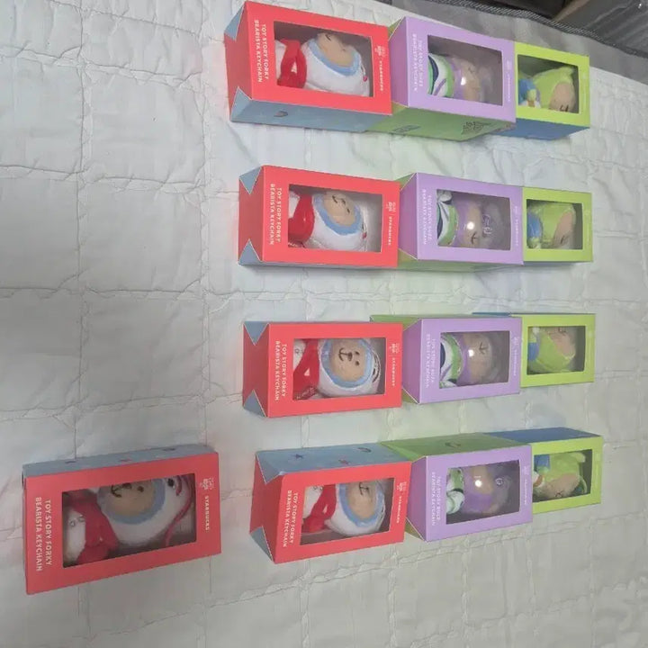 [BUNJANG] Starbucks Toy Story Alien/Forky/Buzz Bearista Keyring Set / 스타벅스 토이스토리 베어리스타 키링 알린/포키/버즈 3종