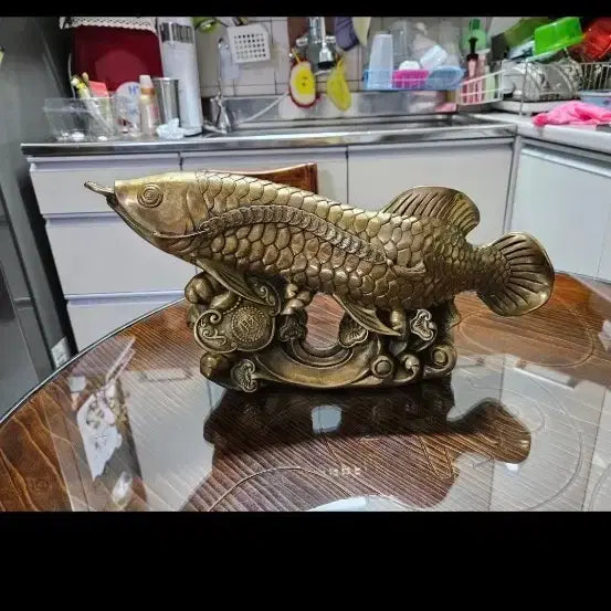 [BUNJANG] Brass Fish Sculpture (40cm) / 40   20 센치 황동 물고기조각상