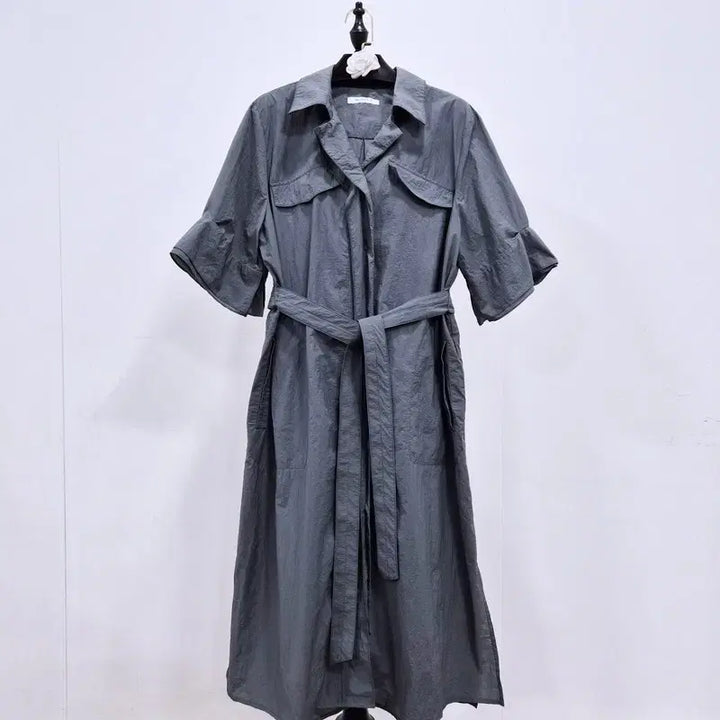 [BUNJANG] Beanpole Ladies Shirt-Style Relaxed Fit Dress / 빈폴레이디스 바스락 셔츠형 원피스