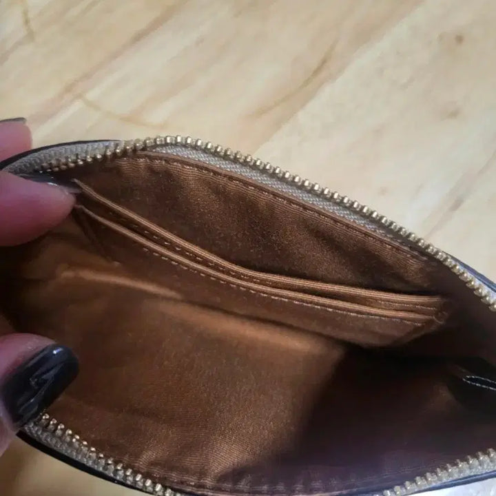 [BUNJANG] Coach Signature Card Wallet Coin Purse / 코치 시그니처 카드지갑 겸 동전지갑