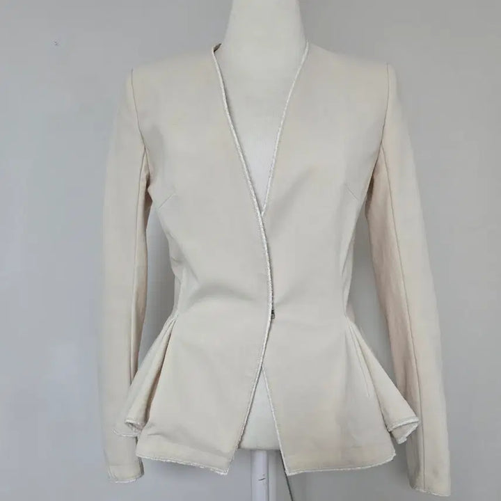 [BUNJANG] TIME White Jacket / TIME 타임 화이트 자켓