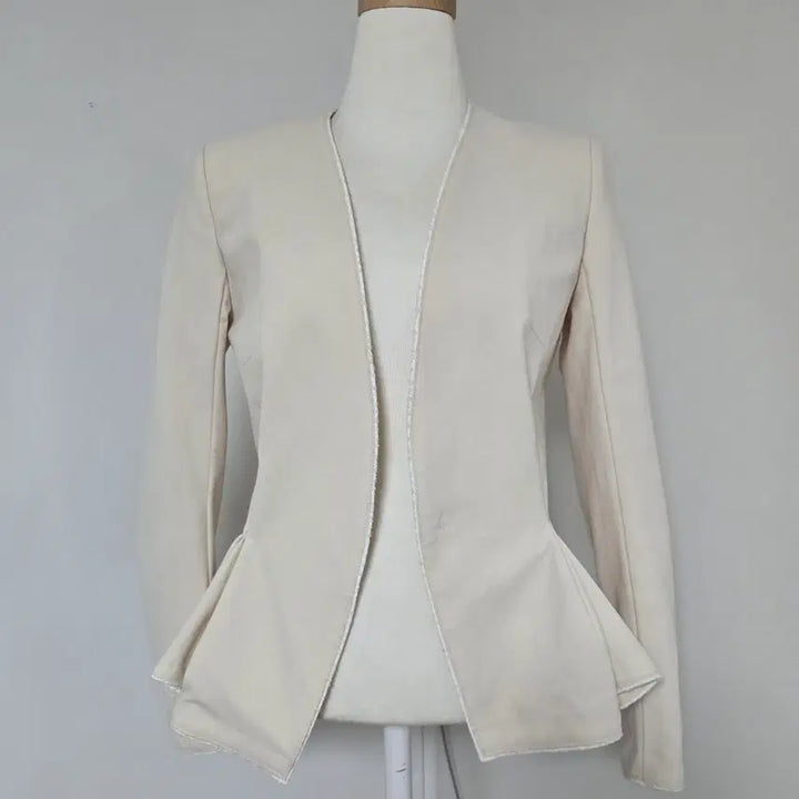 [BUNJANG] TIME White Jacket / TIME 타임 화이트 자켓