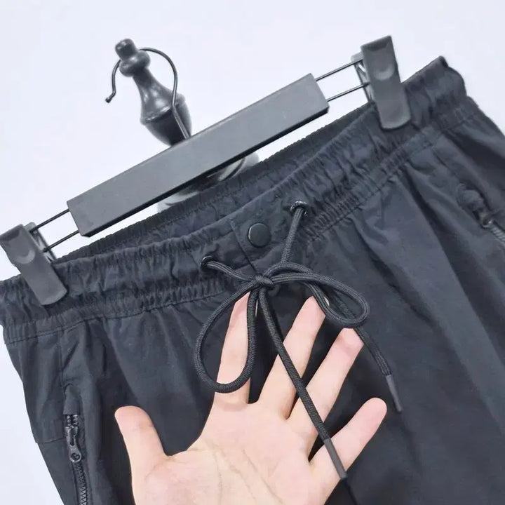 [BUNJANG] Nike Nylon Black Jogger Pants / 나이키 나일론 블랙 조거팬츠