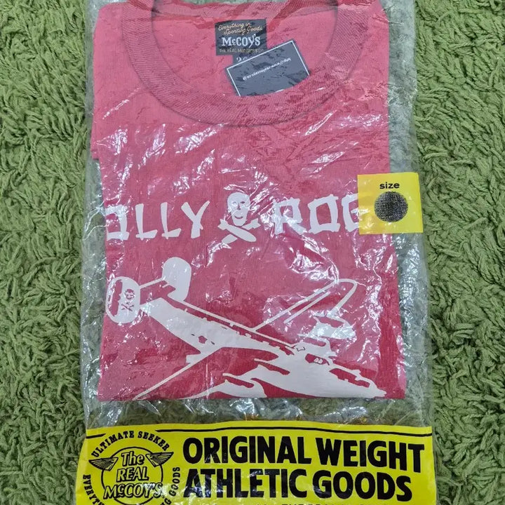 [BUNJANG] The Real McCoys Military Tee Jolly Roger Cherry / 리얼맥코이 THE REAL McCOYS MILITARY TEE JOLLY