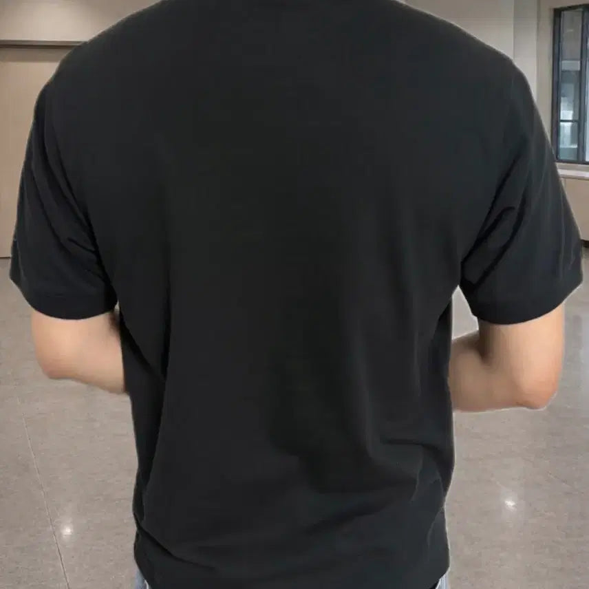 [BUNJANG] Columbia Black Polo T-shirt L / 컬럼비아 블랙 카라티 L / 세탁완료