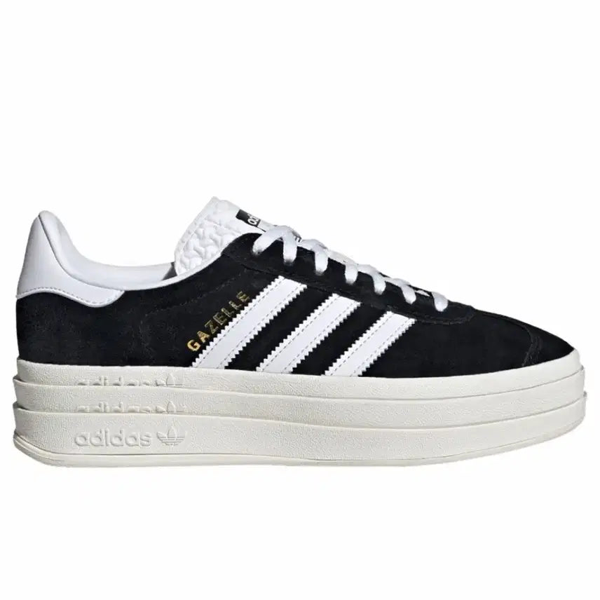 [BUNJANG] Adidas Gazelle Bold Core Black Cloud White Shoes (230) / (W)아디다스 가젤 볼드 코어 블랙 클라우드 화이트 / 230