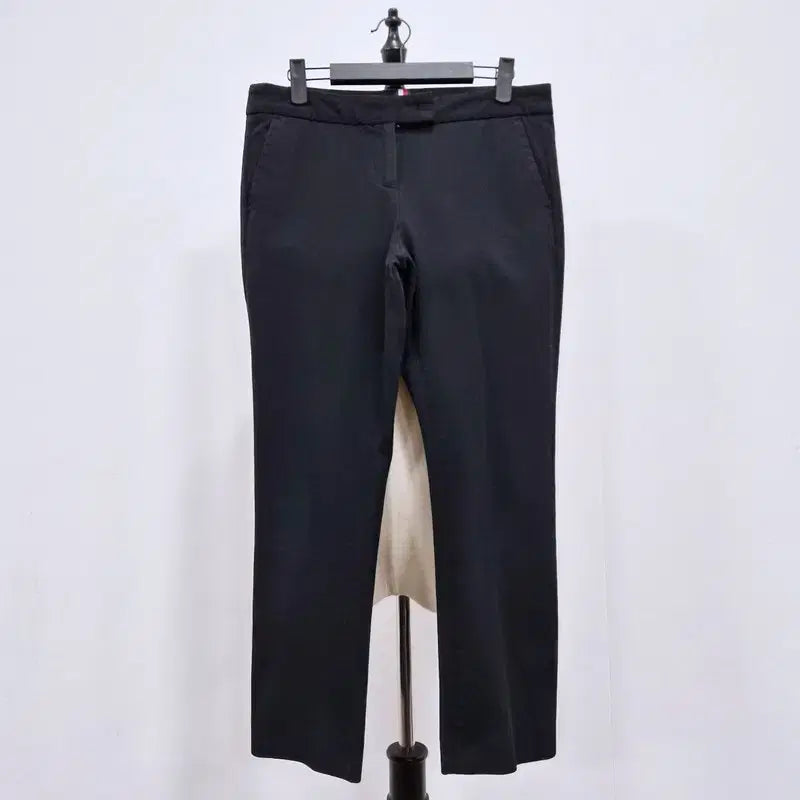 [SOLD OUT] 타미힐피거 여성 블랙 코튼 팬츠