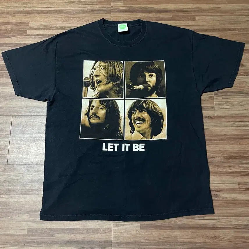 [BUNJANG] The Beatles Let It Be Band T-Shirt XL / 00s 비틀즈 beatles 렛잇비 밴드티 락티 빈티지 티셔츠 xl