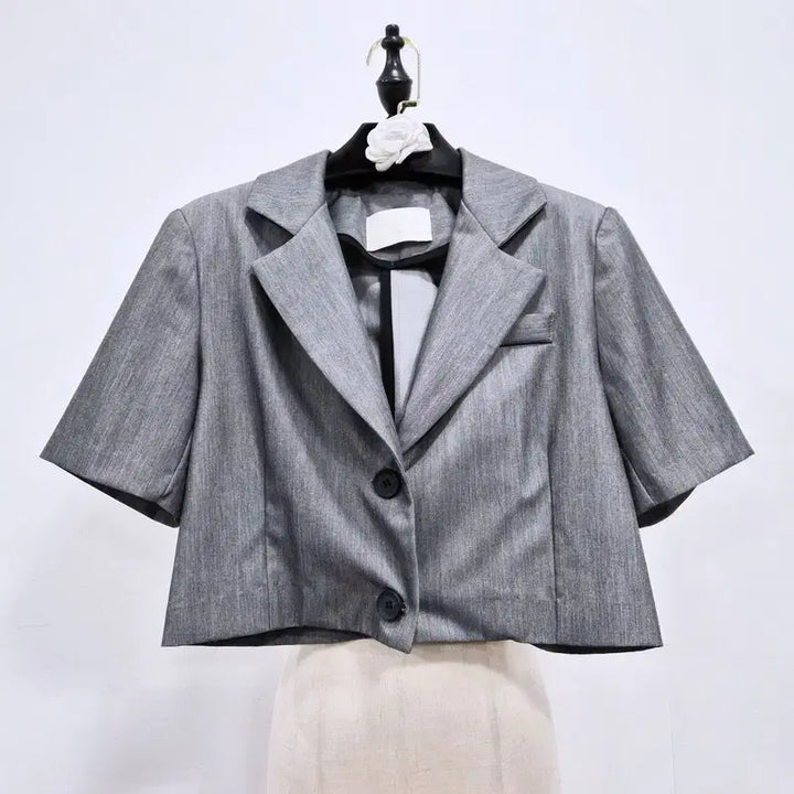 [BUNJANG] CELEBRATION Short Sleeve Jacket / CELEBRATION 국내고퀄 반팔 자켓