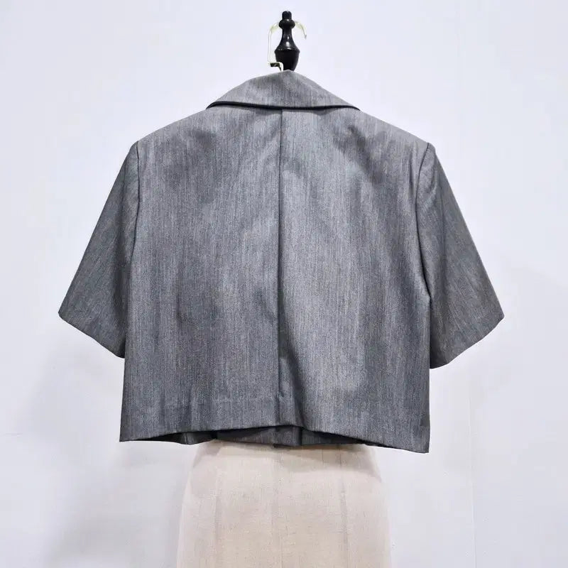 [BUNJANG] CELEBRATION Short Sleeve Jacket / CELEBRATION 국내고퀄 반팔 자켓