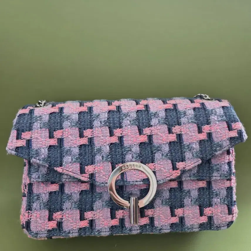 [BUNJANG] Sandro Tweed Shoulder Bag / 산드로 트위드백