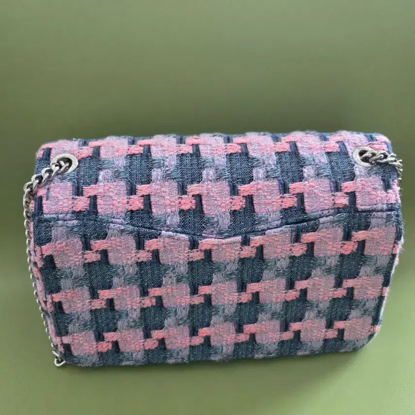 [BUNJANG] Sandro Tweed Shoulder Bag / 산드로 트위드백