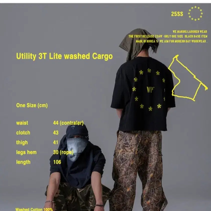 [BUNJANG] Wapworks Realtree Cargo Pants / 왑웍스 wapworks 카고 리얼트리 팬츠