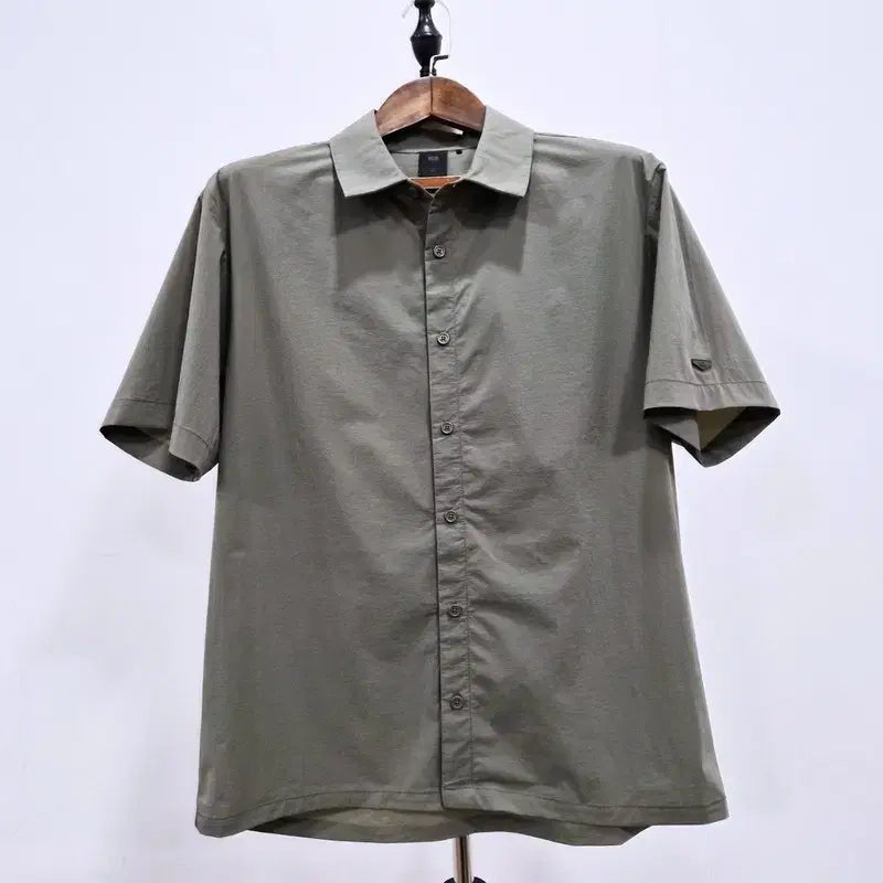 [BUNJANG] K2 24SS Stretch Short Sleeve Woven Shirt / k2 케이투 24ss 스트레치 반팔 우븐 셔츠