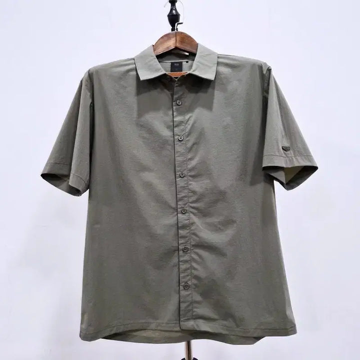 [BUNJANG] K2 24SS Stretch Short Sleeve Woven Shirt / k2 케이투 24ss 스트레치 반팔 우븐 셔츠
